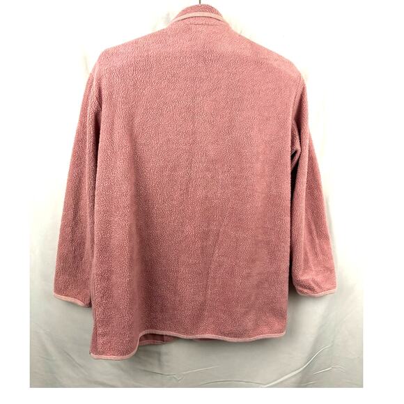 Vintage Ruth Norman Saks Fifth Avenue Coat Jacket MEDIUM Soft Pink - Picture 8 of 9